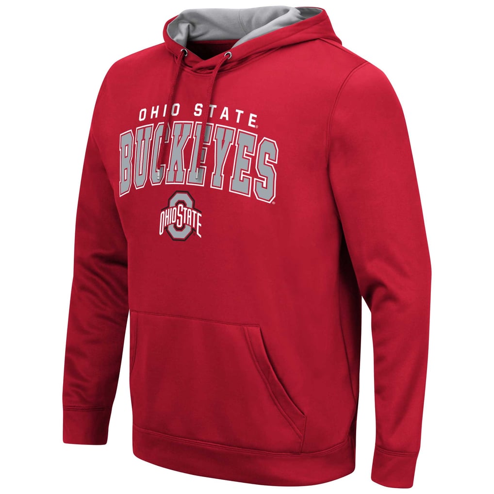 Ohio State Buckeyes Colosseum Resistance Pullover Hoodie - Scarlet